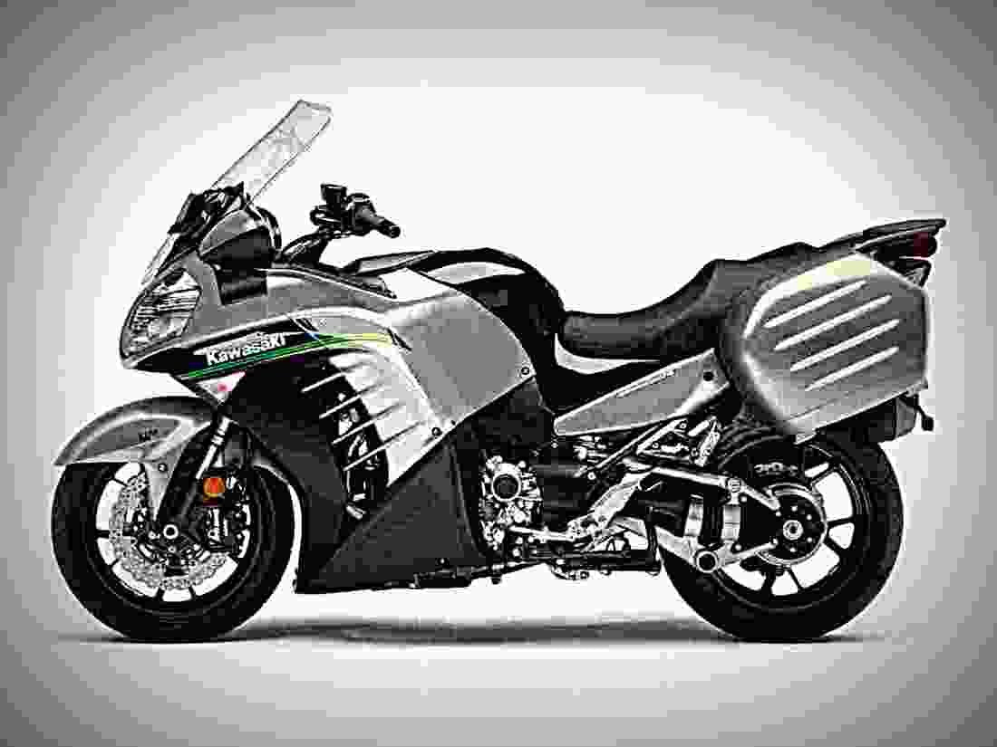 Kawasaki Concours 14 ABS 2019 3 motorbike A4 Photo Print