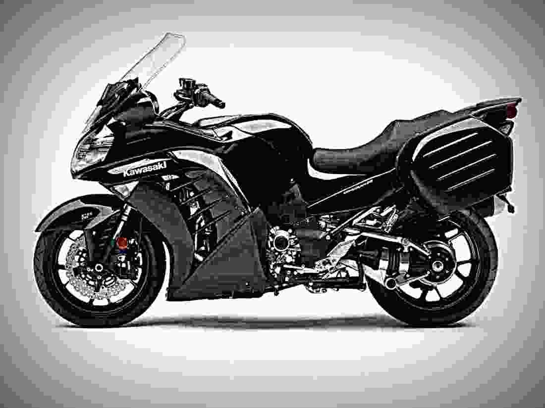 Kawasaki Concours 14 Concours 14 6 motorbike A4 Photo Print