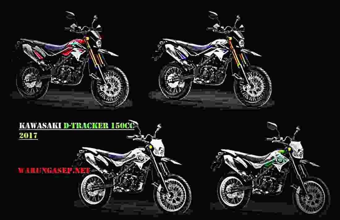Kawasaki D Tracker 2017 1 motorbike A4 Photo Print