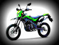 Kawasaki D Tracker 2017 4 motorbike A4 Photo Print