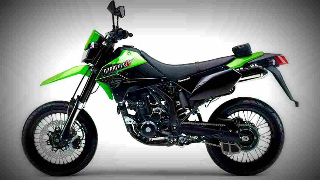 Kawasaki D Tracker X 2017 3 motorbike A4 Photo Print