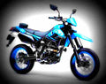 Kawasaki D Tracker X 2017 4 motorbike A4 Photo Print