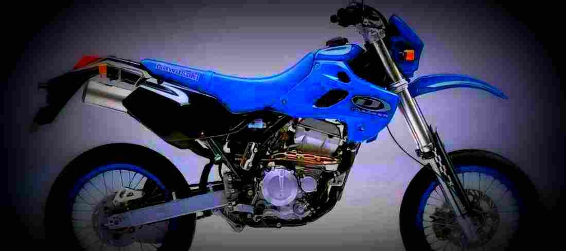Kawasaki D Tracker X Final Edition 2018 1 640x284 motorbike A4 Photo Print