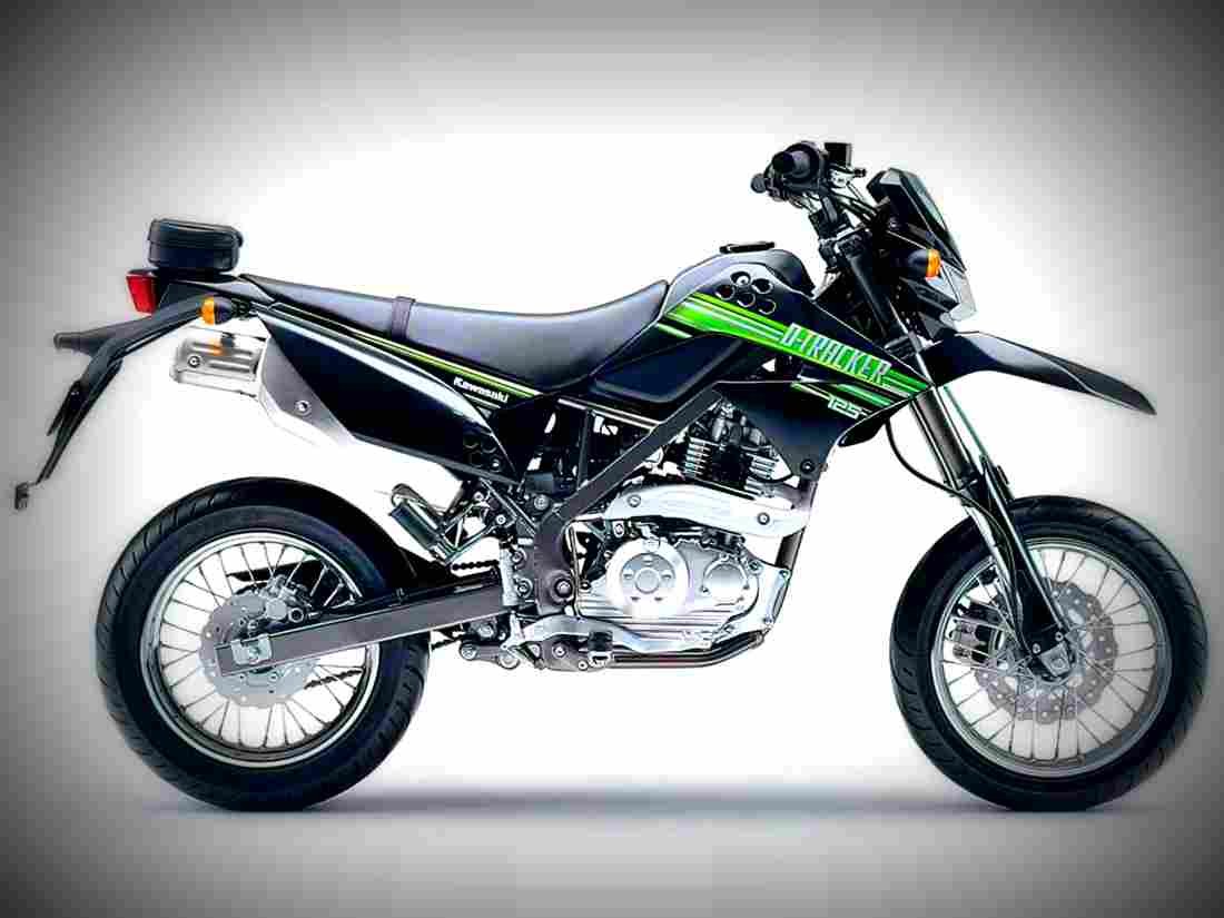 Kawasaki D tracker 125 D tracker 125 4 motorbike A4 Photo Print