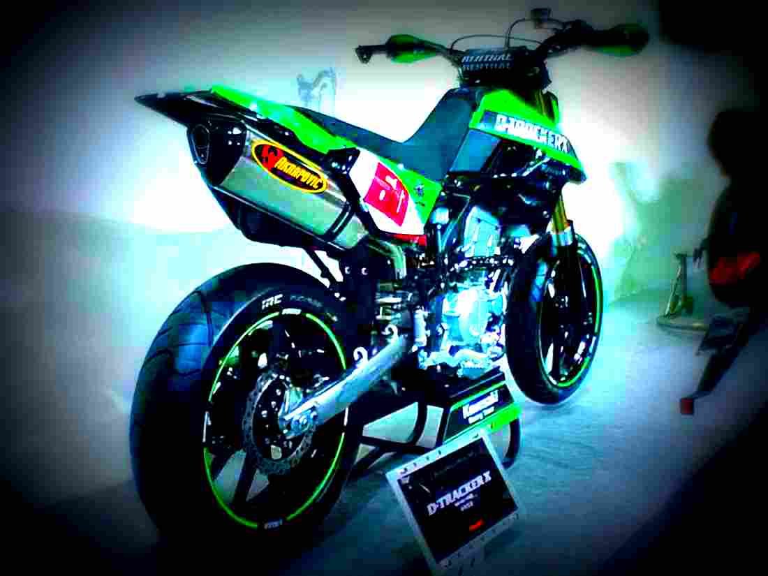 Kawasaki D tracker 250 D tracker 250 5 motorbike A4 Photo Print