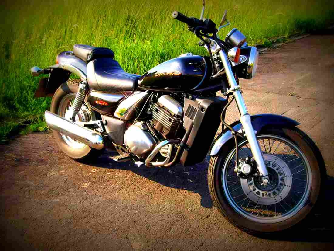 Kawasaki EL 252 Eliminator 2001 3 motorbike A4 Photo Print