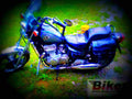 Kawasaki EN 500 1993 4 motorbike A4 Photo Print