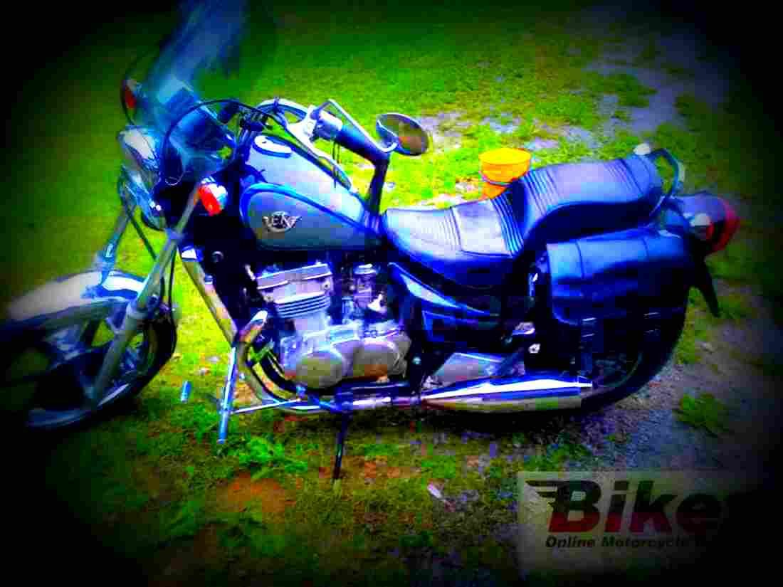 Kawasaki EN 500 1993 4 motorbike A4 Photo Print