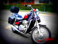 Kawasaki EN 500 1994 1 motorbike A4 Photo Print