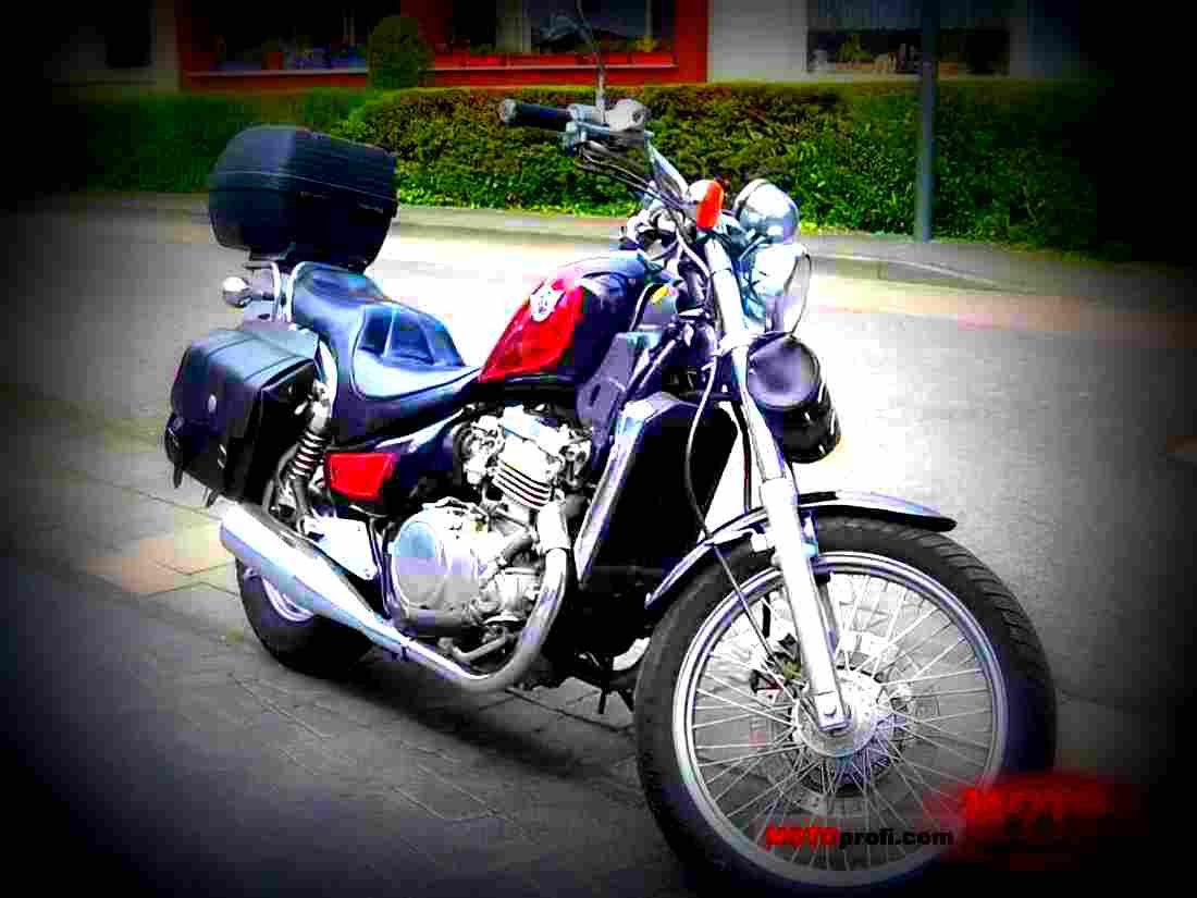 Kawasaki EN 500 1994 1 motorbike A4 Photo Print
