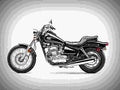 Kawasaki EN 500 1996 3 motorbike A4 Photo Print