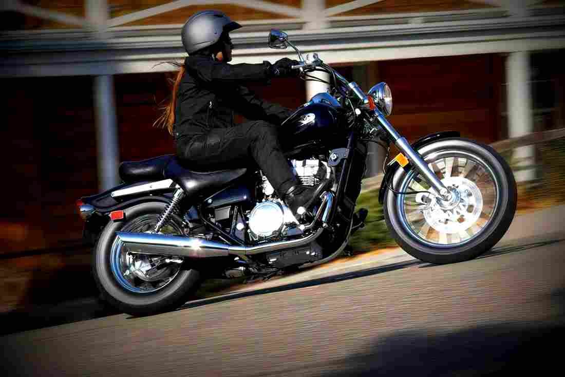 Kawasaki EN 500 1998 1 motorbike A4 Photo Print