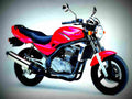 Kawasaki EN 500 1999 2 motorbike A4 Photo Print