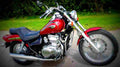 Kawasaki EN 500 (reduced effect) 1991 1 motorbike A4 Photo Print