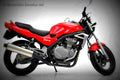 Kawasaki ER 5 1997 3 motorbike A4 Photo Print