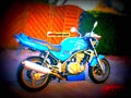 Kawasaki ER 5 2002 1 motorbike A4 Photo Print