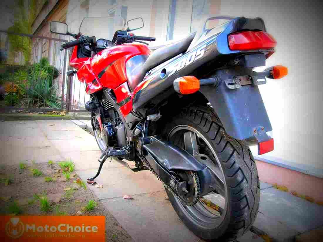 Kawasaki ER 5 2003 4 motorbike A4 Photo Print