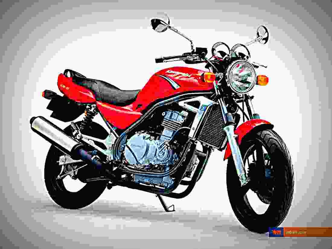 Kawasaki ER 5 2004 3 motorbike A4 Photo Print