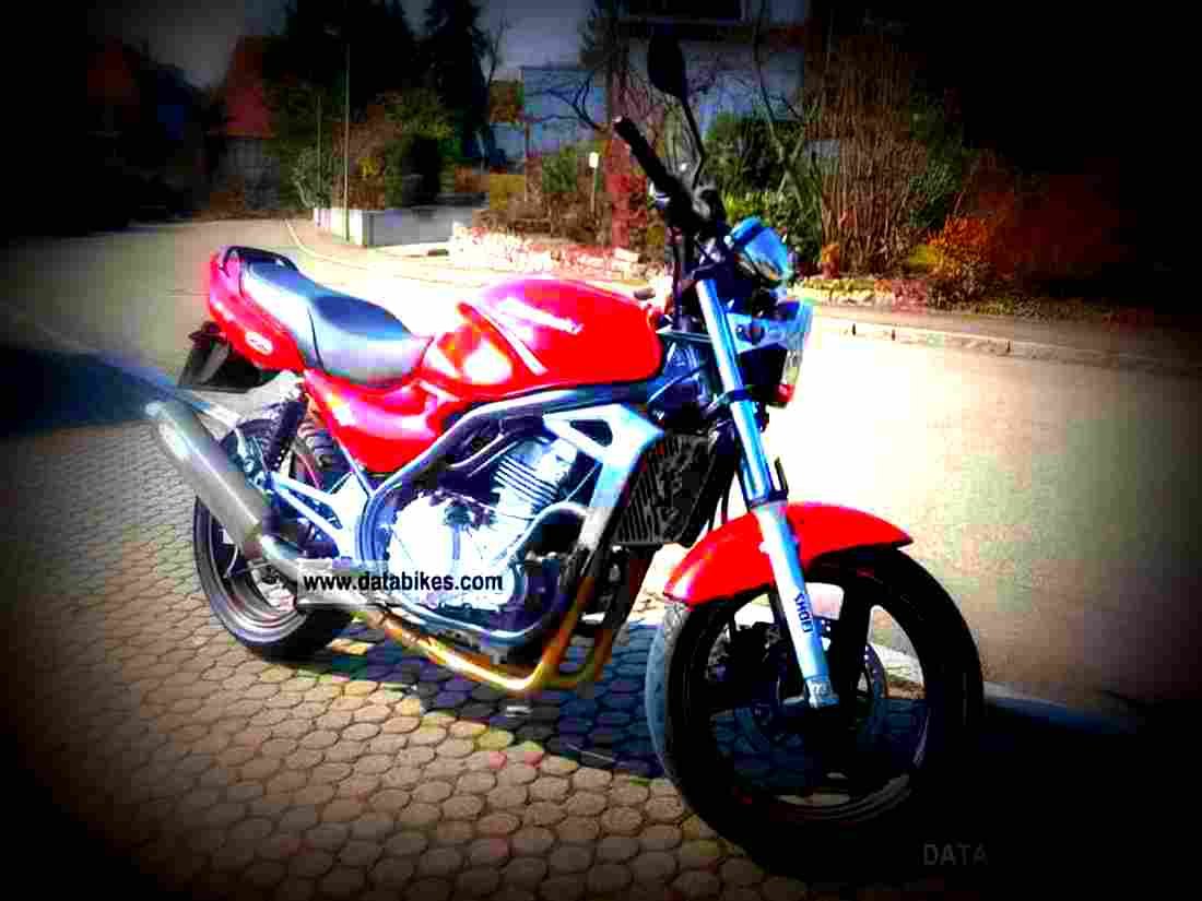 Kawasaki ER 5 2004 4 motorbike A4 Photo Print