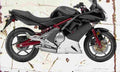 Kawasaki ER 6F 2006 Aged Vintage A4 Photo Print