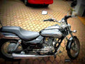 Kawasaki Eliminator 125 1997 4 motorbike A4 Photo Print