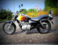 Kawasaki Eliminator 125 1999 3 motorbike A4 Photo Print