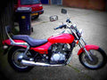 Kawasaki Eliminator 125 1999 4 motorbike A4 Photo Print