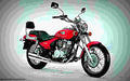 Kawasaki Eliminator 125 2004 4 motorbike A4 Photo Print