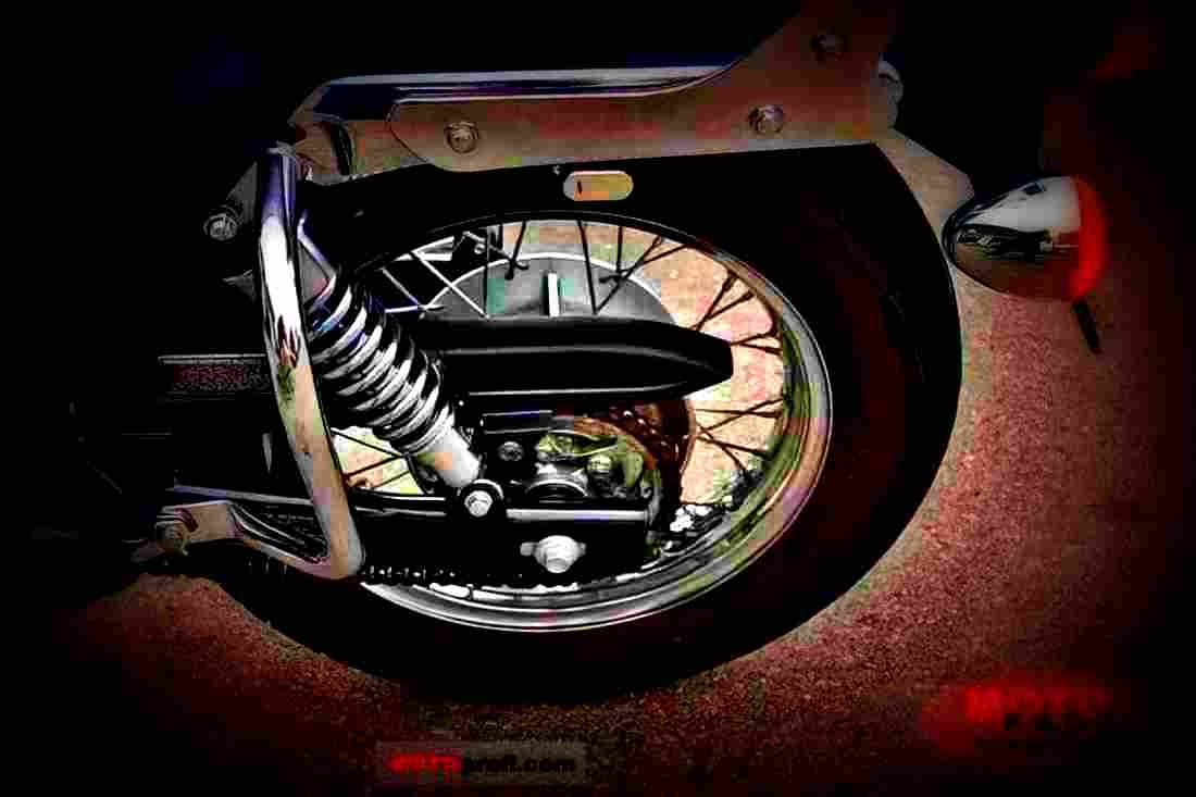 Kawasaki Eliminator 125 2004 5 motorbike A4 Photo Print