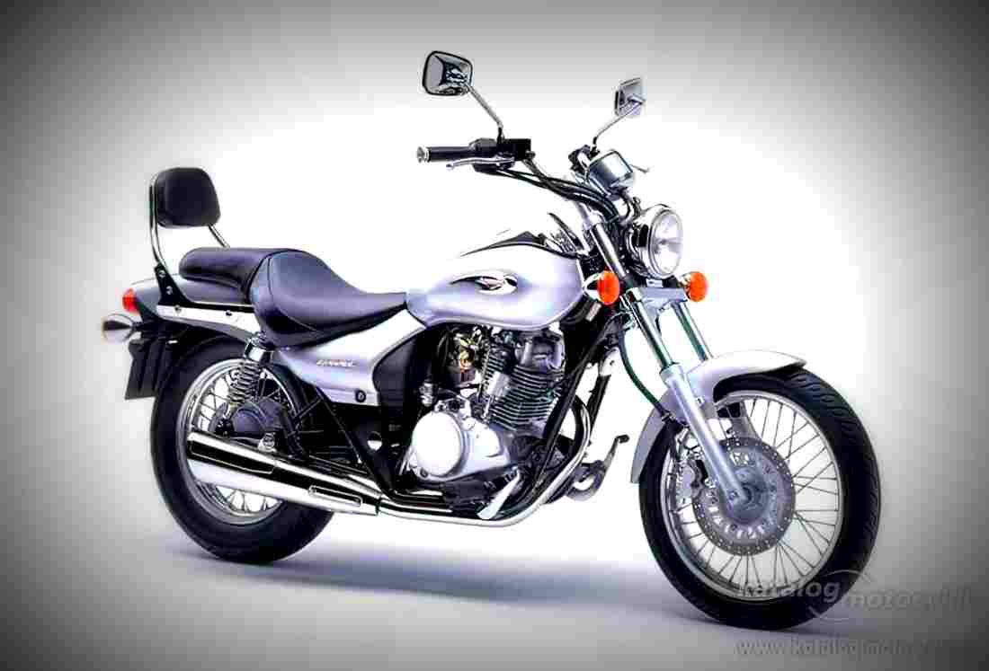 Kawasaki Eliminator 125 2009 2 motorbike A4 Photo Print
