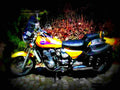 Kawasaki Eliminator 600 1998 4 motorbike A4 Photo Print