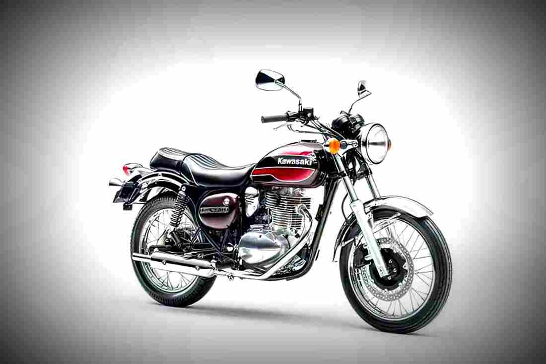 Kawasaki Estrella Final Edition 2018 1 motorbike A4 Photo Print