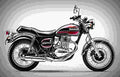 Kawasaki Estrella Final Edition 2018 2 motorbike A4 Photo Print