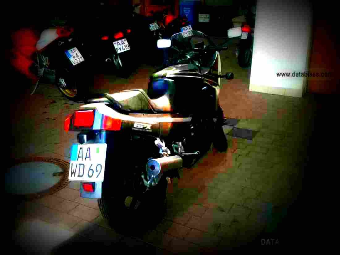 Kawasaki GPX 600 R (reduced effect) 1989 1 motorbike A4 Photo Print
