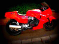 Kawasaki GPX 750 R 1987 2 motorbike A4 Photo Print