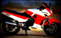 Kawasaki GPX 750 R 1987 4 motorbike A4 Photo Print