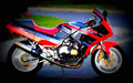 Kawasaki GPX 750 R 1990 6 motorbike A4 Photo Print