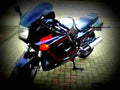 Kawasaki GPZ 1000 RX (reduced effect) 1986 3 motorbike A4 Photo Print