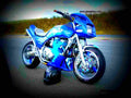 Kawasaki GPZ 1100 1984 2 motorbike A4 Photo Print