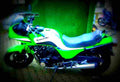 Kawasaki GPZ 1100 1985 1 motorbike A4 Photo Print