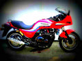 Kawasaki GPZ 1100 1986 1 motorbike A4 Photo Print