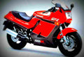 Kawasaki GPZ 1100 1986 6 motorbike A4 Photo Print