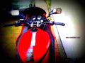 Kawasaki GPZ 1100 1987 3 motorbike A4 Photo Print