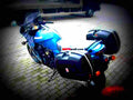 Kawasaki GPZ 1100 1995 3 motorbike A4 Photo Print