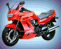 Kawasaki GPZ 1100 1996 2 motorbike A4 Photo Print