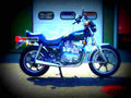 Kawasaki GPZ 1100 (reduced effect) 1985 6 motorbike A4 Photo Print