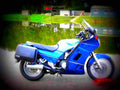 Kawasaki GPZ 305 Belt Drive (reduced effect) 1986 2 motorbike A4 Photo Print