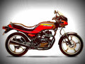 Kawasaki GPZ 305 Belt Drive (reduced effect) 1987 4 motorbike A4 Photo Print