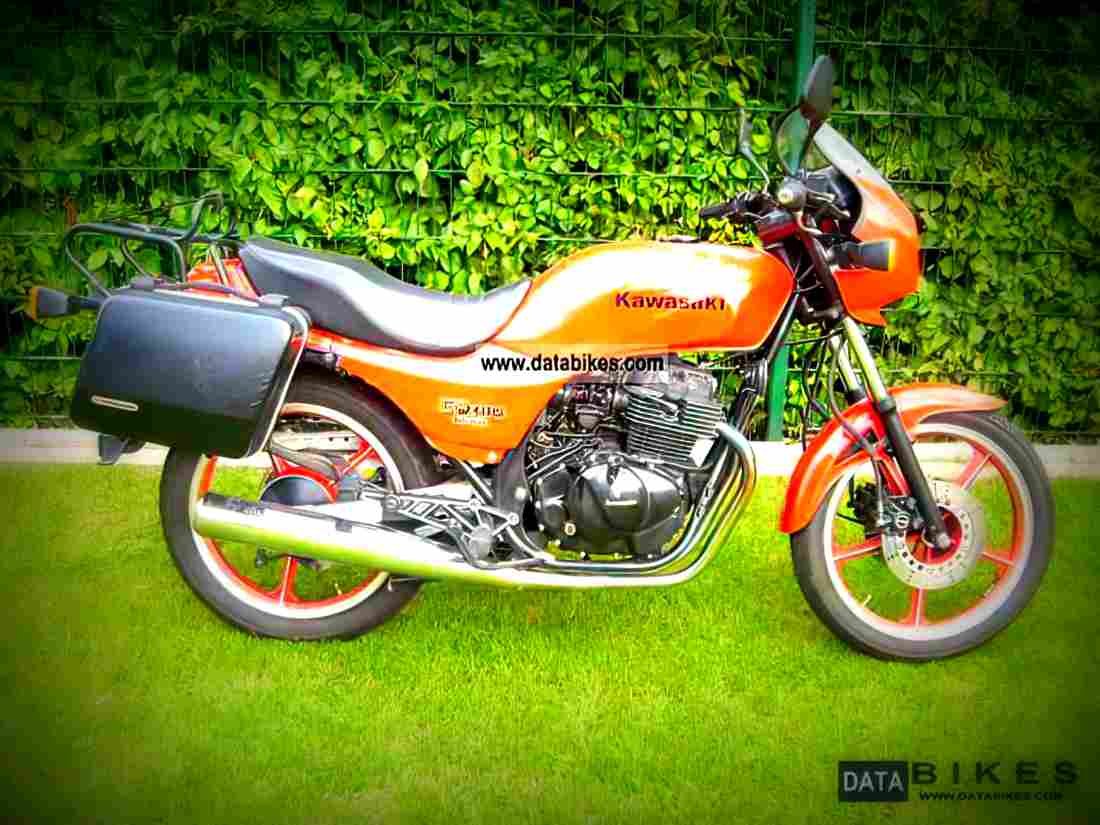 Kawasaki GPZ 305 Belt Drive (reduced effect) 1990 2 motorbike A4 Photo Print