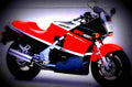 Kawasaki GPZ 400 1985 4 motorbike A4 Photo Print